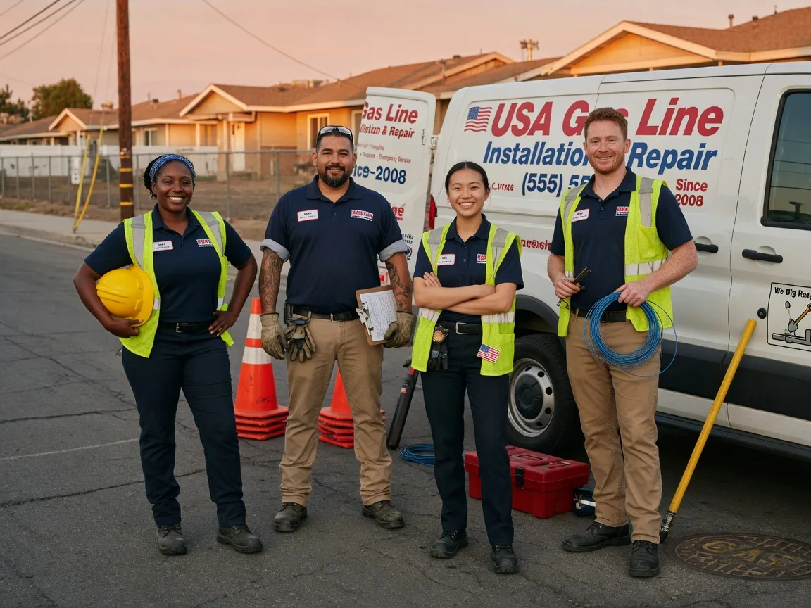 Gas Line Installation company in Gila, NM